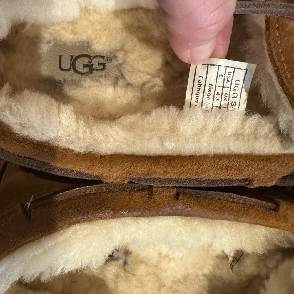 EUC practically brand new Ugh Dakota Slippers size 6 - Picture 11 of 13